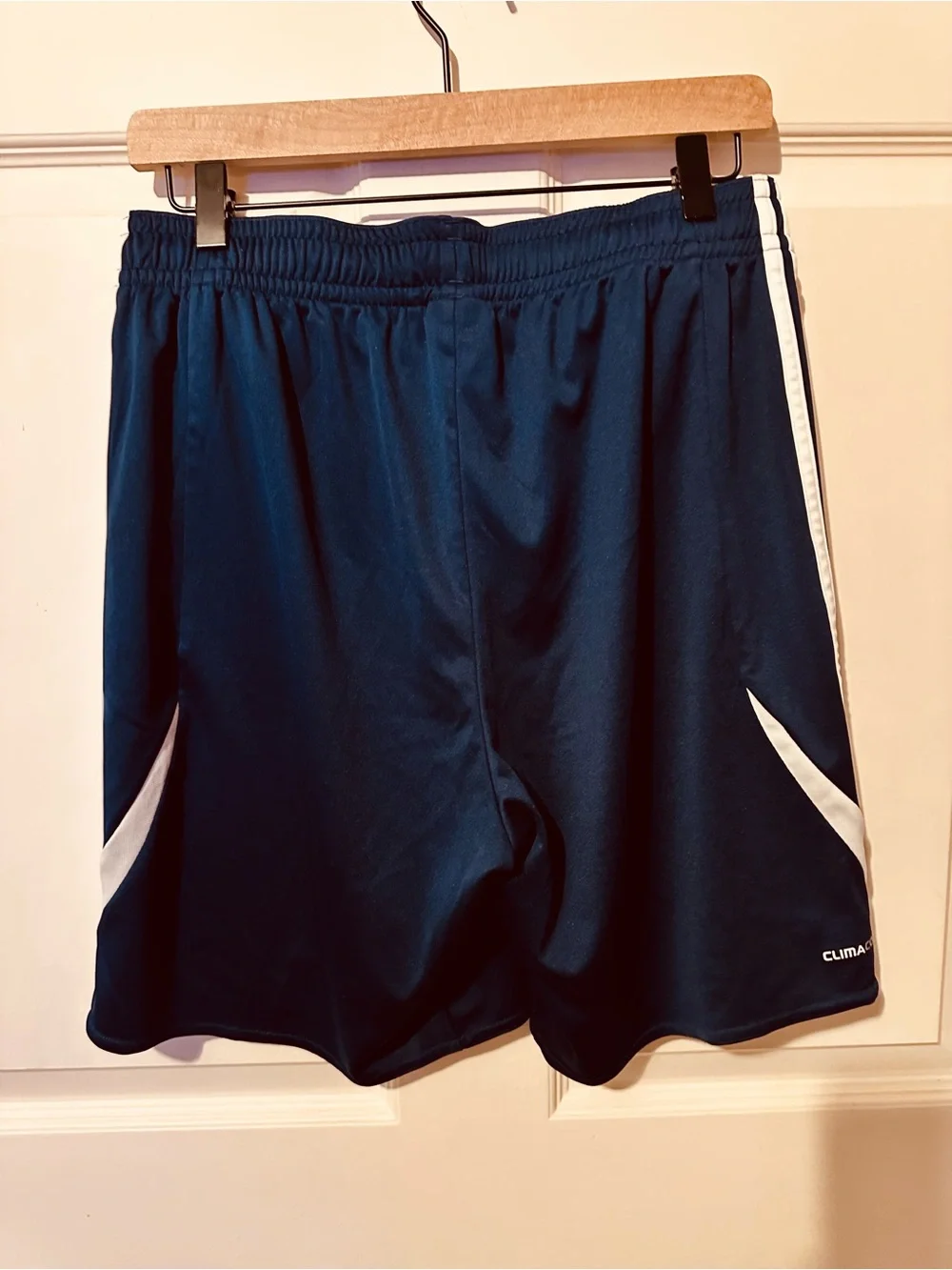Adidas | Shorts | Adidas Men’s Navy Athletic Shorts with White Trim